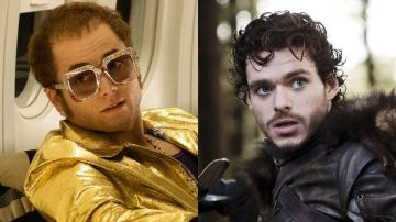 Taron Egerton como Elton John y Richard Madden