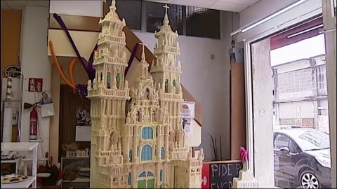 La Catedral de Santiago de Compostela en una presentaci&oacute;n muy dulce