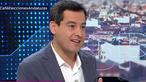 Juanma Moreno en Espejo Público Juanma Moreno en Espejo Público