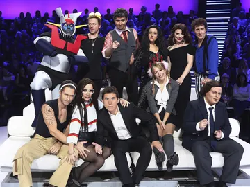 El equipo de 'Tu cara me suena' en la décima gala  El equipo de 'Tu cara me suena' en la décima gala