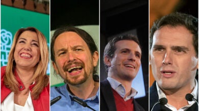 Los partidos cierran la campaña electoral en Andalucía pensando en las generales