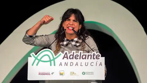 La candidata de Adelante Andalucía a la Presidencia de la Junta, Teresa Rodríguez La candidata de Adelante Andalucía a la Presidencia de la Junta, Teresa Rodríguez