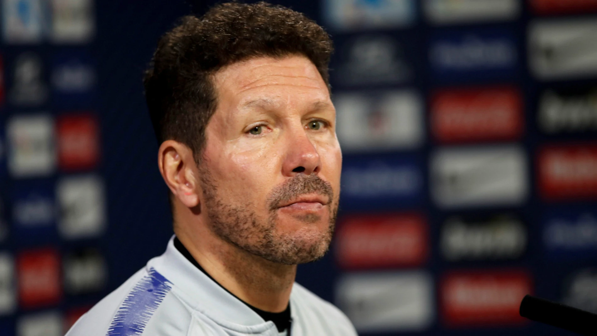 Simeone, en rueda de prensa Simeone, en rueda de prensa