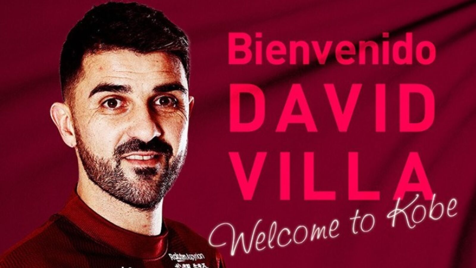 David Villa ficha por el Vissel Kobe de Andrés Iniesta