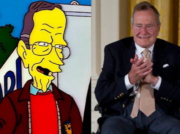 George H.W. Bush en 'Los Simpson'