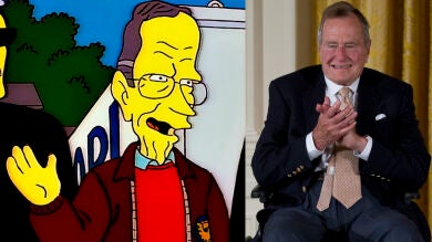 Los cameos más recordados de George H.W. Bush en 'Los Simpson'