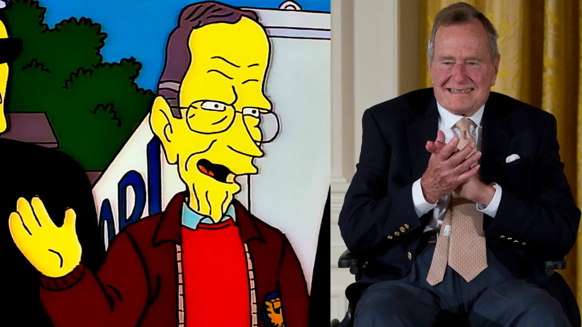 George H.W. Bush en 'Los Simpson'