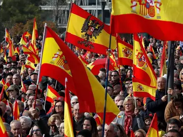 Vox se manifiesta en el centro de Madrid Vox se manifiesta en el centro de Madrid