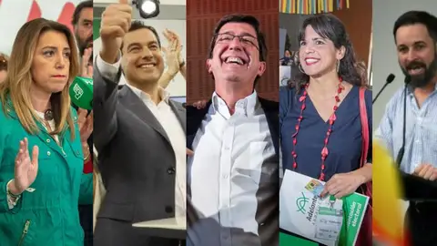 Candidatos a la presidencia de la Junta de Andalucía Candidatos a la presidencia de la Junta de Andalucía