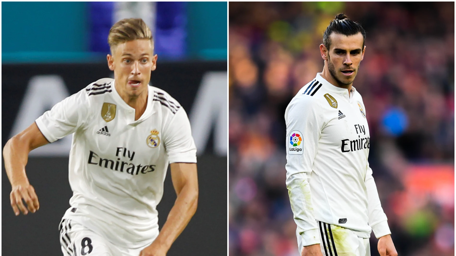 Marcos Llorente y Gareth Bale Marcos Llorente y Gareth Bale