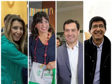 Los candidatos a las elecciones de Andalucía Los candidatos a las elecciones de Andalucía