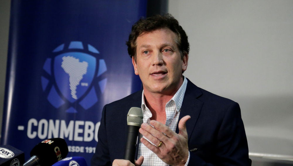 Alejandro Domínguez, presidente de la CONMEBOL "El partido se va a