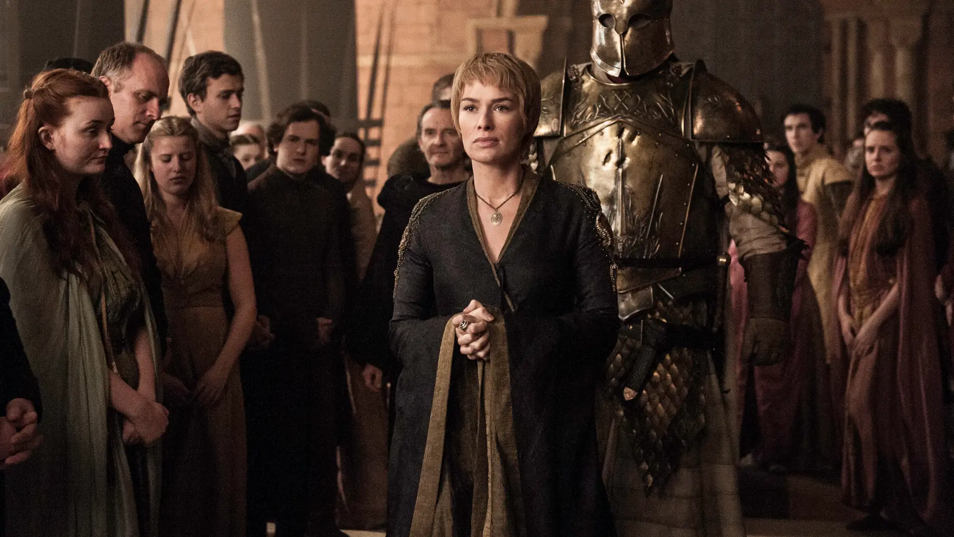 Cersei Lannister y La Montaña en 'Juego de Tronos'