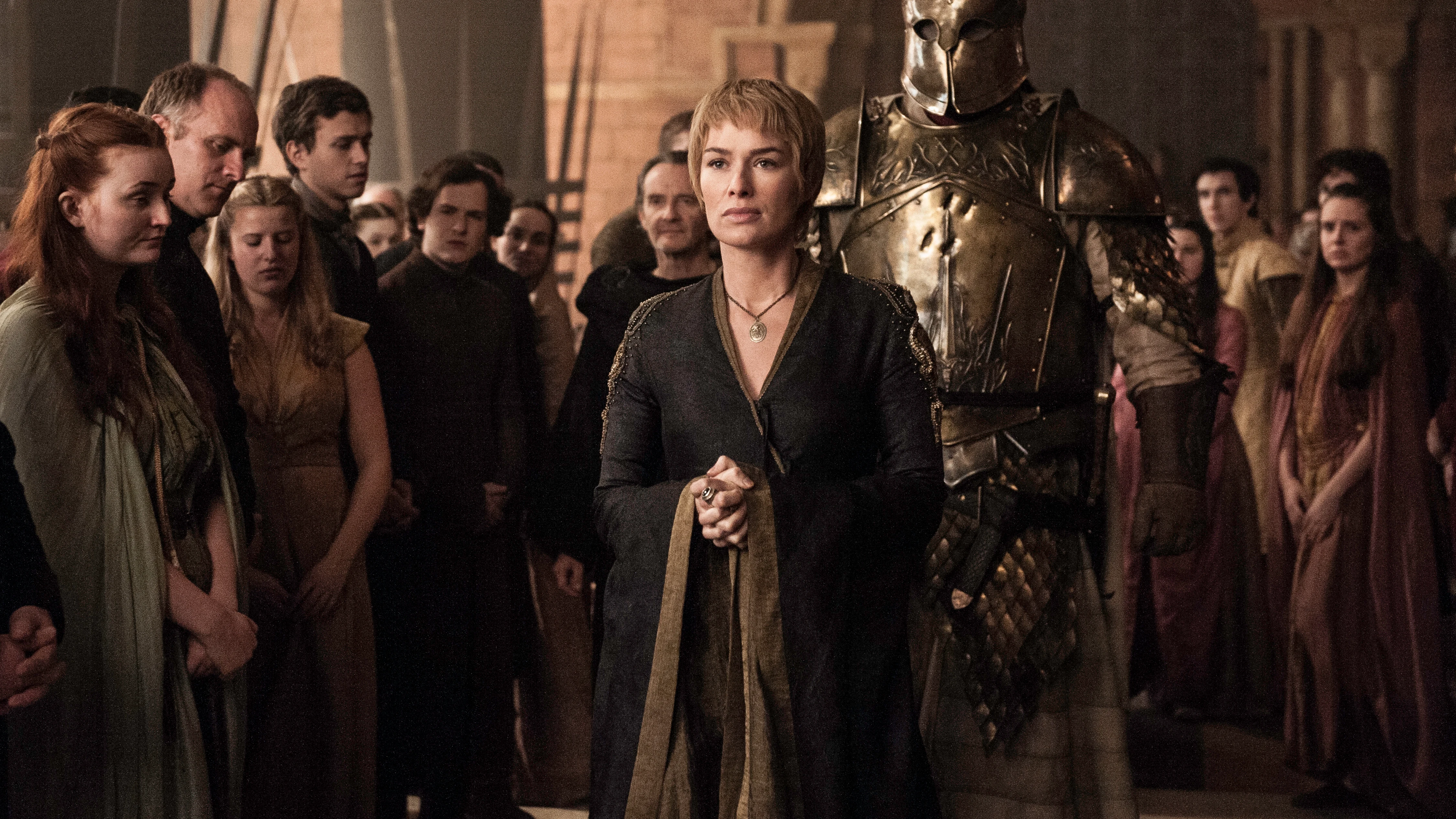 Cersei Lannister y La Monta&ntilde;a en 'Juego de Tronos'