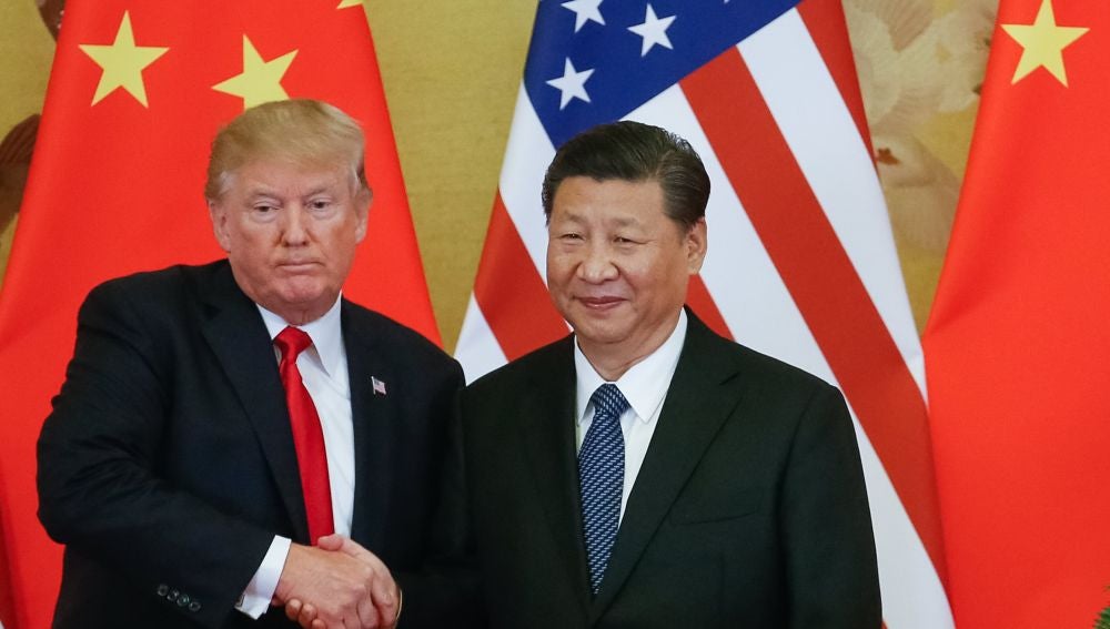 El presidente estadounidense, Donald J. Trump, y el presidente chino, Xi Jinping