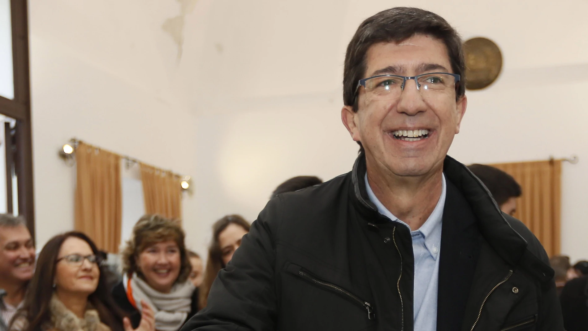 El candidato a la Presidencia de la Junta de Andalucía por Ciudadanos, Juan Marín El candidato a la Presidencia de la Junta de Andalucía por Ciudadanos, Juan Marín