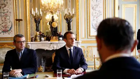 El presidente francés, Emmanuel Macron El presidente francés, Emmanuel Macron