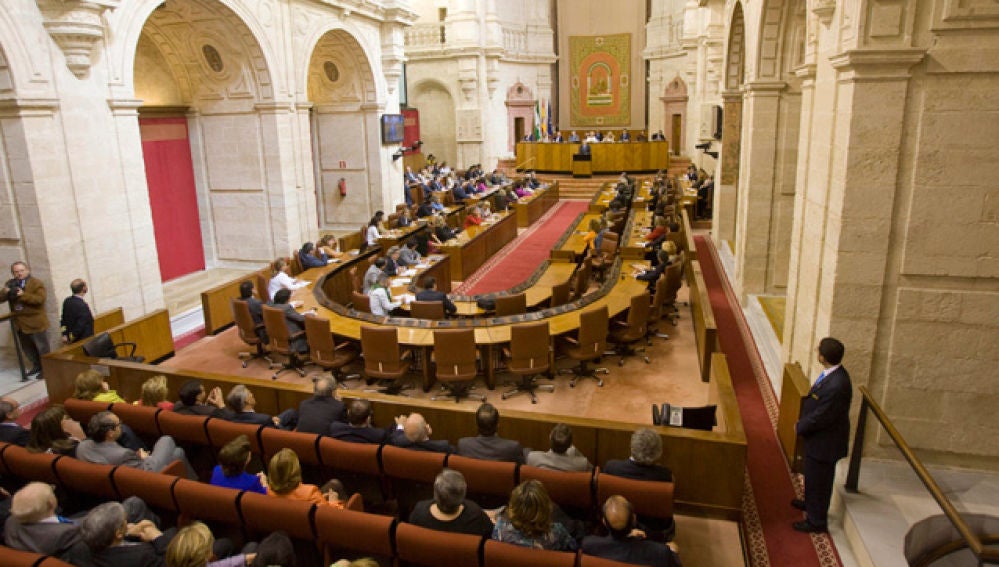 Imagen de archivo del parlamento andaluz