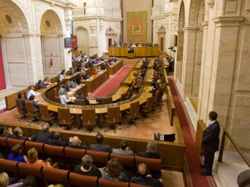 Imagen de archivo del parlamento andaluz
