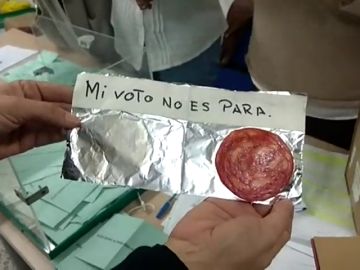 Sorprenden los votos nulos "creativos" del municipio gaditano de La Algaida 