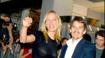 Uma Thurman y Ethan Hawke Uma Thurman y Ethan Hawke