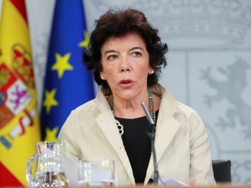 La ministra de Educación, Isabel Celaá