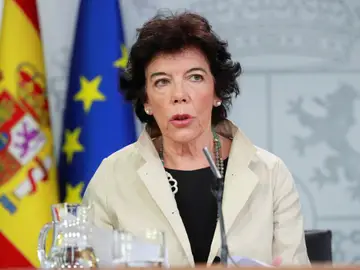 La ministra de Educación, Isabel Celaá La ministra de Educación, Isabel Celaá