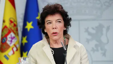 La ministra de Educación, Isabel Celaá Isabel Celaá