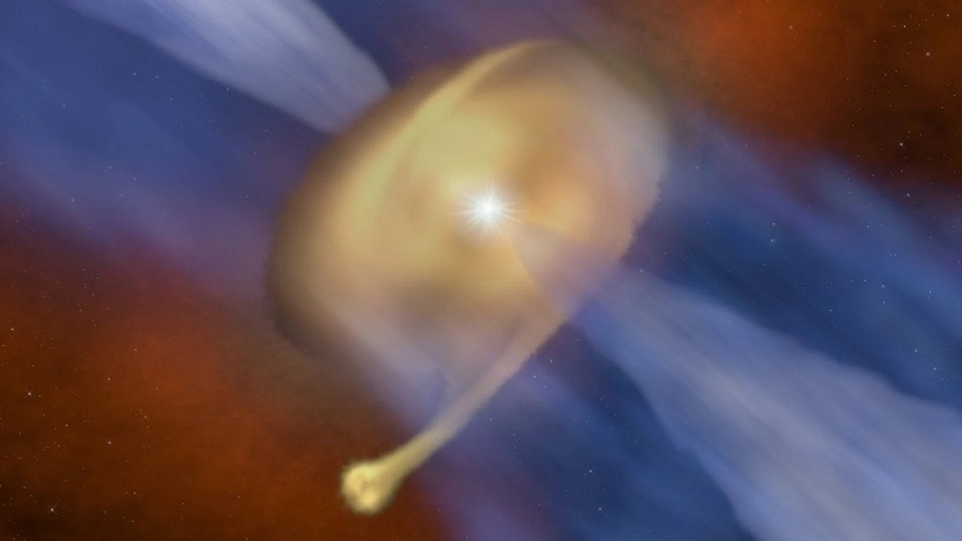 La joven estrella descubierta La joven estrella descubierta