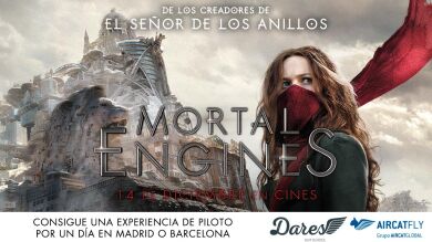 CONCURSO: Consigue una experiencia de piloto por un día en Madrid o Barcelona con 'Mortal Engines' 