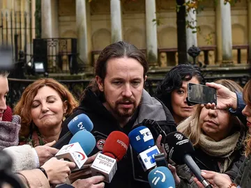 El secretario general de Podemos, Pablo Iglesias El secretario general de Podemos, Pablo Iglesias