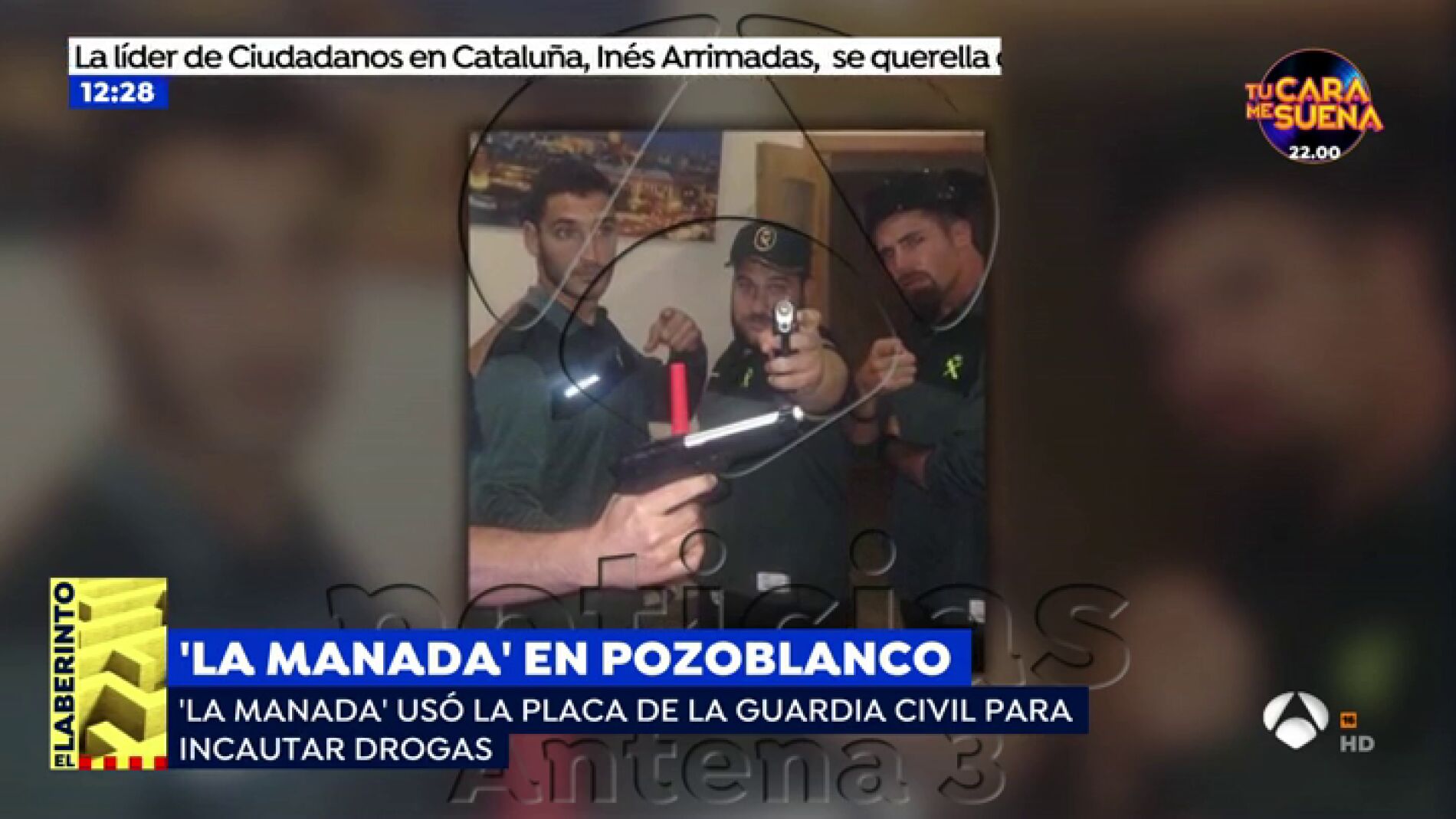 El guardia civil de La Manada usaba su placa para requisar drogas y alcohol que despu&eacute;s consum&iacute;a