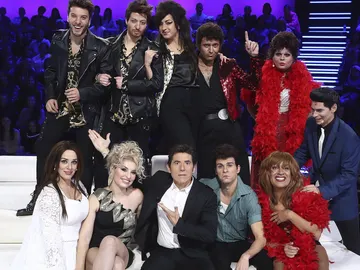 Los concursantes de 'Tu cara me suena' en la gala 11 Los concursantes de 'Tu cara me suena' en la gala 11