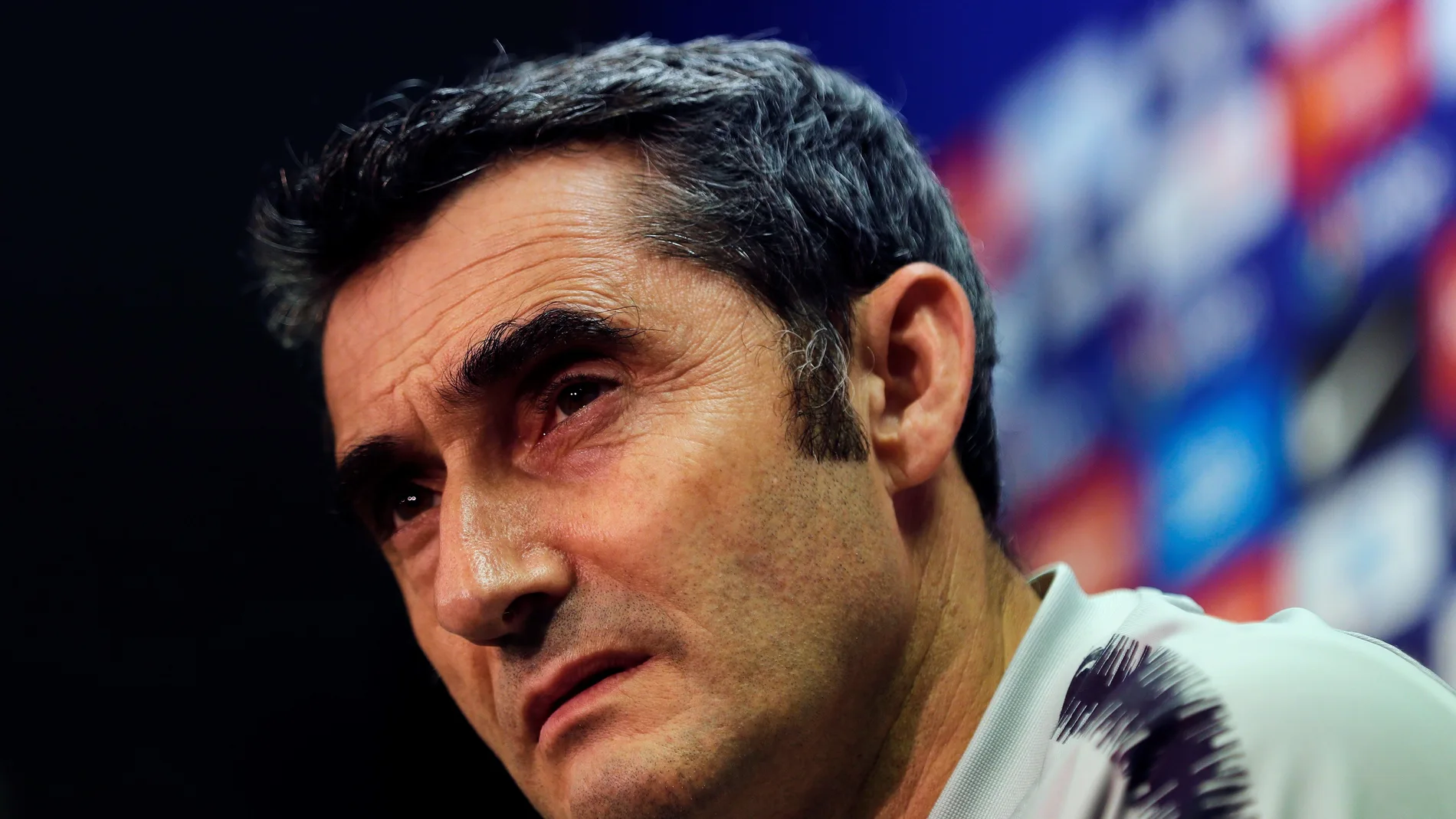 Ernesto Valverde, en rueda de prensa Ernesto Valverde, en rueda de prensa