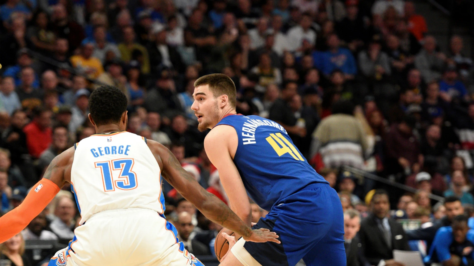 Hernángomez, ante George Hernángomez, ante George