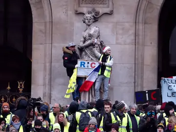 Chalecos amarillos en Francia Chalecos amarillos en Francia