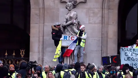 Chalecos amarillos en Francia Chalecos amarillos en Francia