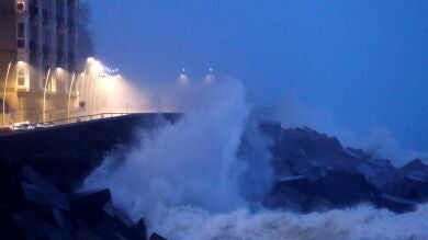 Un frente atlántico deja precipitaciones generalizadas en el norte de España