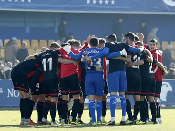 Los jugadores del Reus Los jugadores del Reus