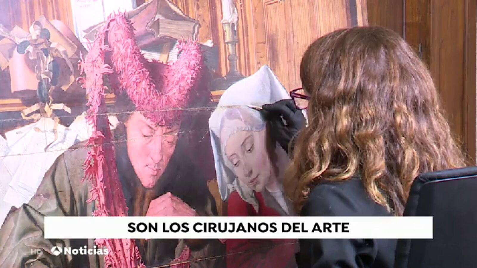 Así trabajan los restauradores de obras de arte de museos españoles