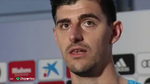 El zasca de Courtois a Simeone por sus palabras contra el Real Madrid El zasca de Courtois a Simeone por sus palabras contra el Real Madrid