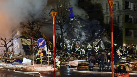 Explosión en un restaurante de Japón Explosión en un restaurante de Japón