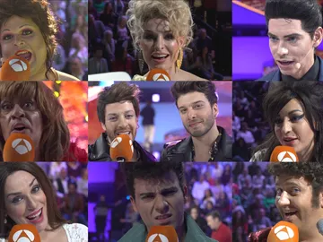 Los concursantes valoran sus imitaciones con sinceridad y mucho humor Los concursantes valoran sus imitaciones con sinceridad y mucho humor