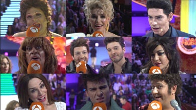 Los concursantes valoran sus imitaciones con sinceridad y mucho humor