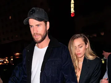 Miley Cyrus y Liam Hemsworth Miley Cyrus y Liam Hemsworth