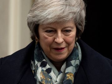 La primera ministra británica, Theresa May