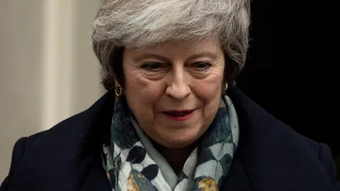 La primera ministra británica, Theresa May La primera ministra británica, Theresa May