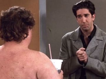 Ross y el "Tío Feo Desnudo"