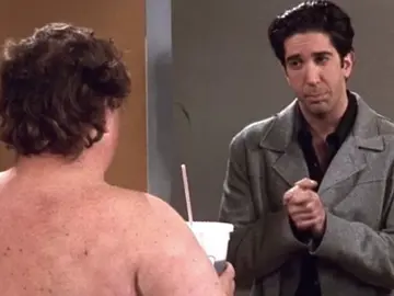 Ross y el "Tío Feo Desnudo" Ross y el "Tío Feo Desnudo"