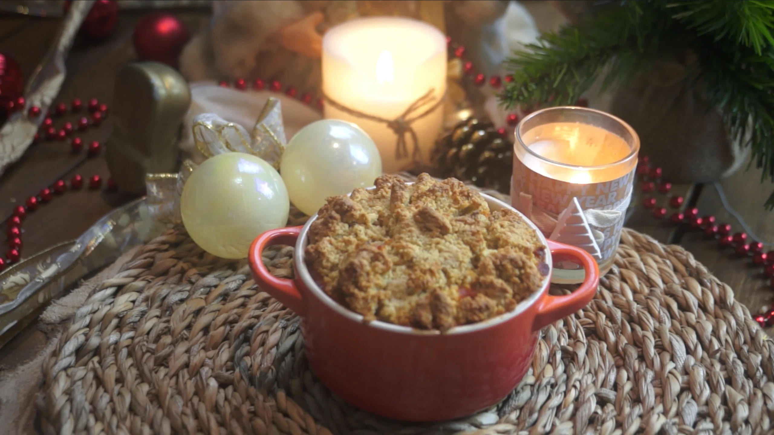 Cazuelita de pollo gratinado